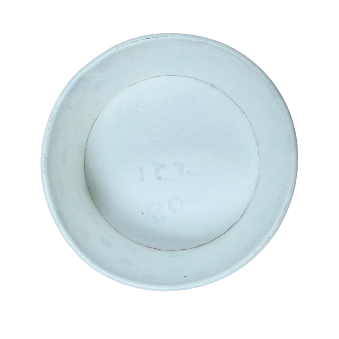 Harshu Paper Disposable Tea Cups – 80 ml, Eco-Friendly, Leak-Resistant, for Hot Beverages, White, Pack of 100