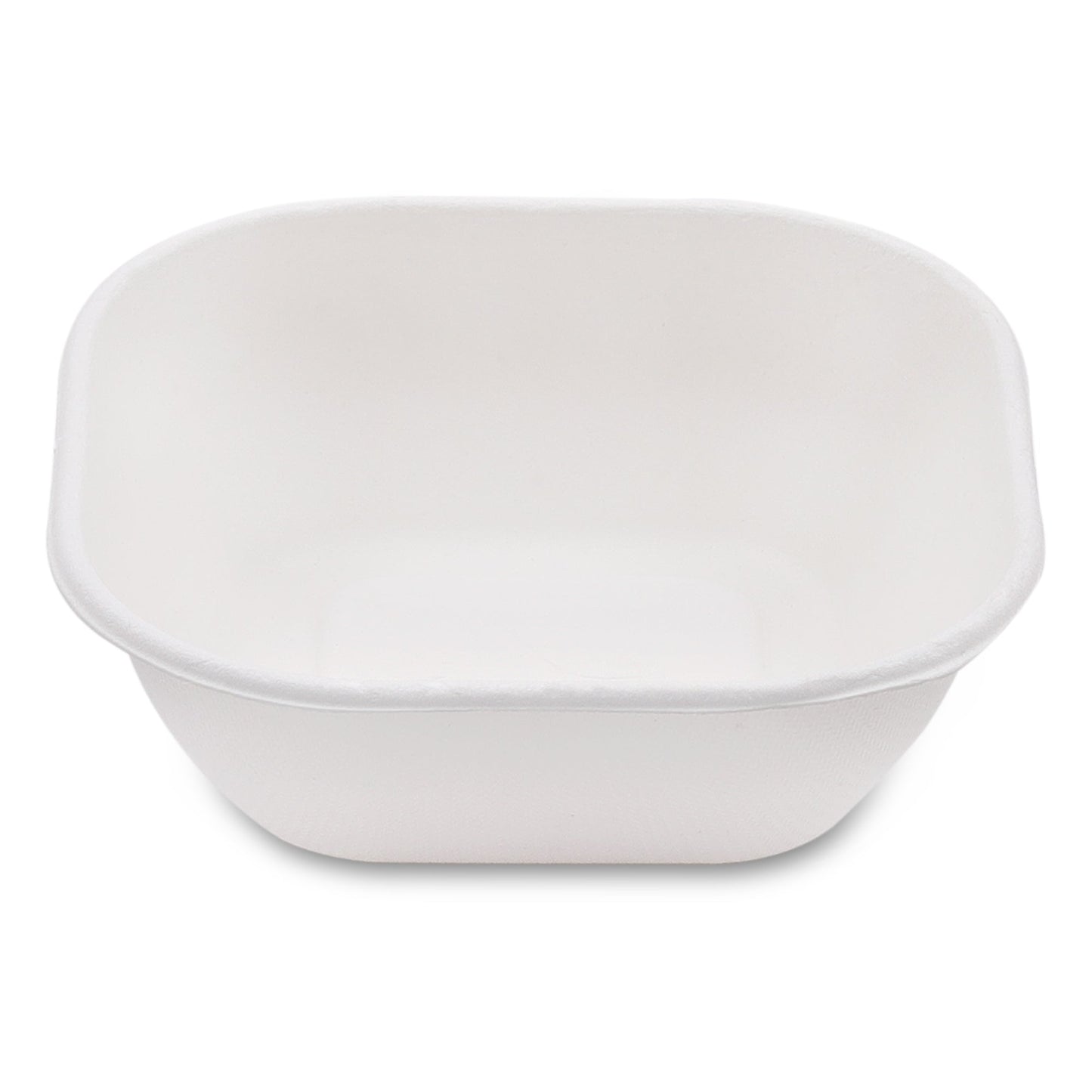 HARSHU 180ml Square Sugarcane Bagasse Bowls (50 per pack)