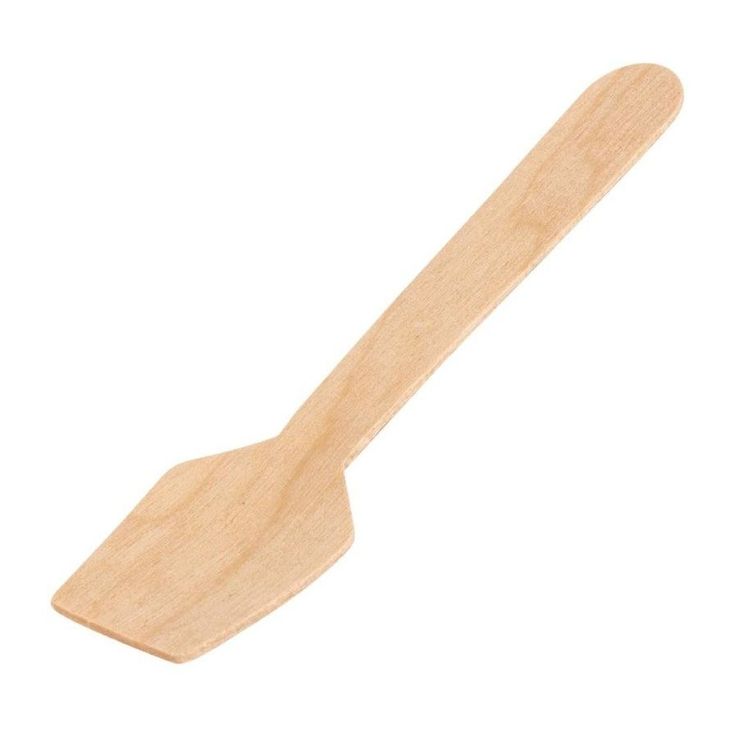 Harshu Disposable Wooden Spoon 95 mm | Mini Taster Spoon | Ice Cream Spoon | Pastry Spoon | Eco Friendly and biodegradable (Pack of 100)